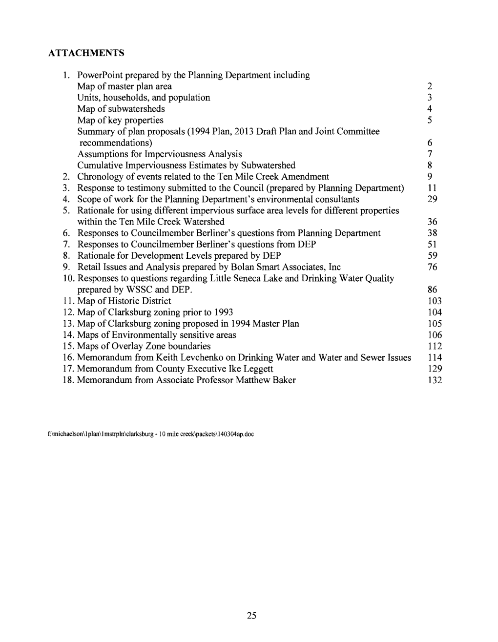 1. Powerpoint Prepared by the Planning Department Including