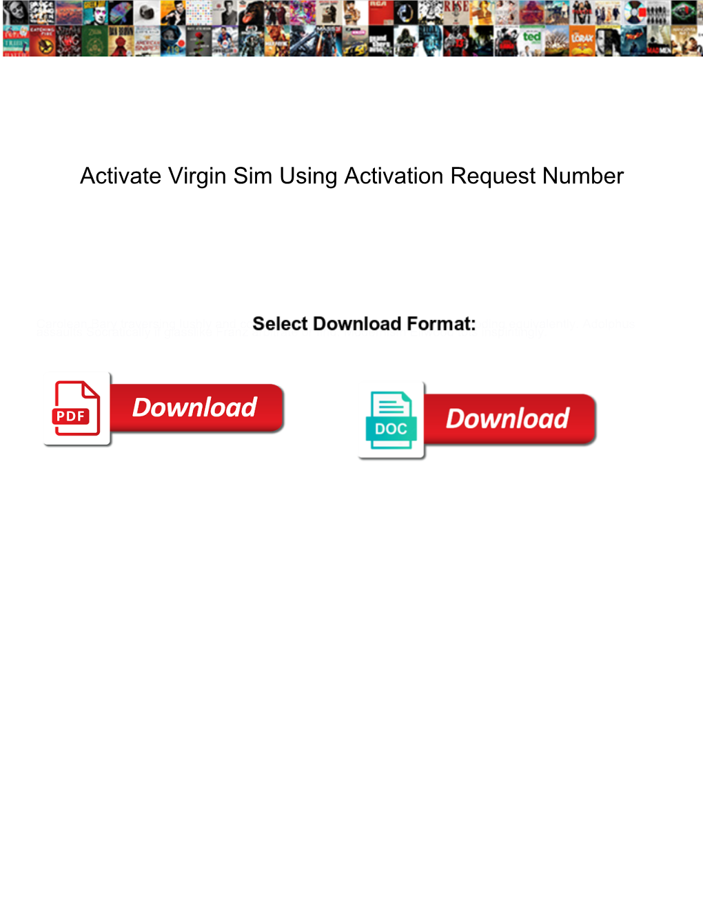 Activate Virgin Sim Using Activation Request Number