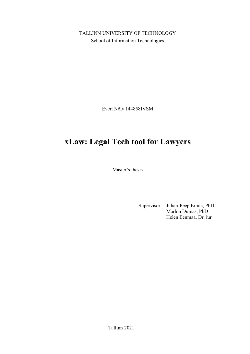 Legal Tech Tool for Lawyers