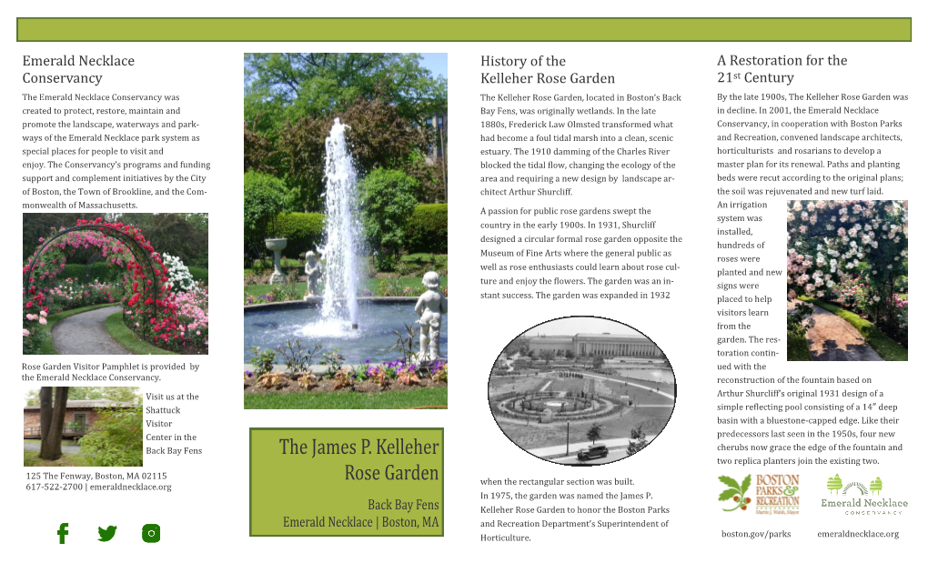 The James P. Kelleher Rose Garden