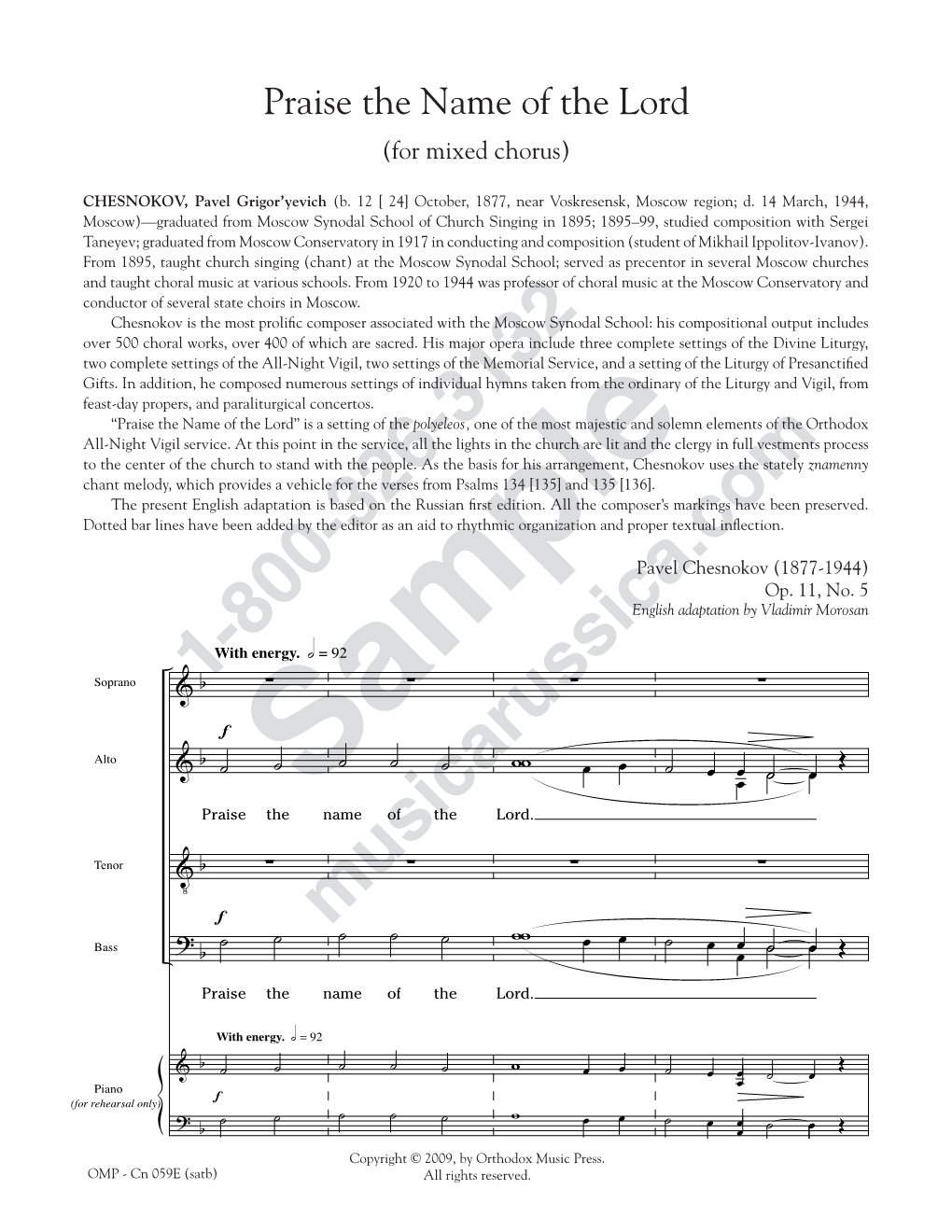 Cn 059E (Satb)Final.Indd