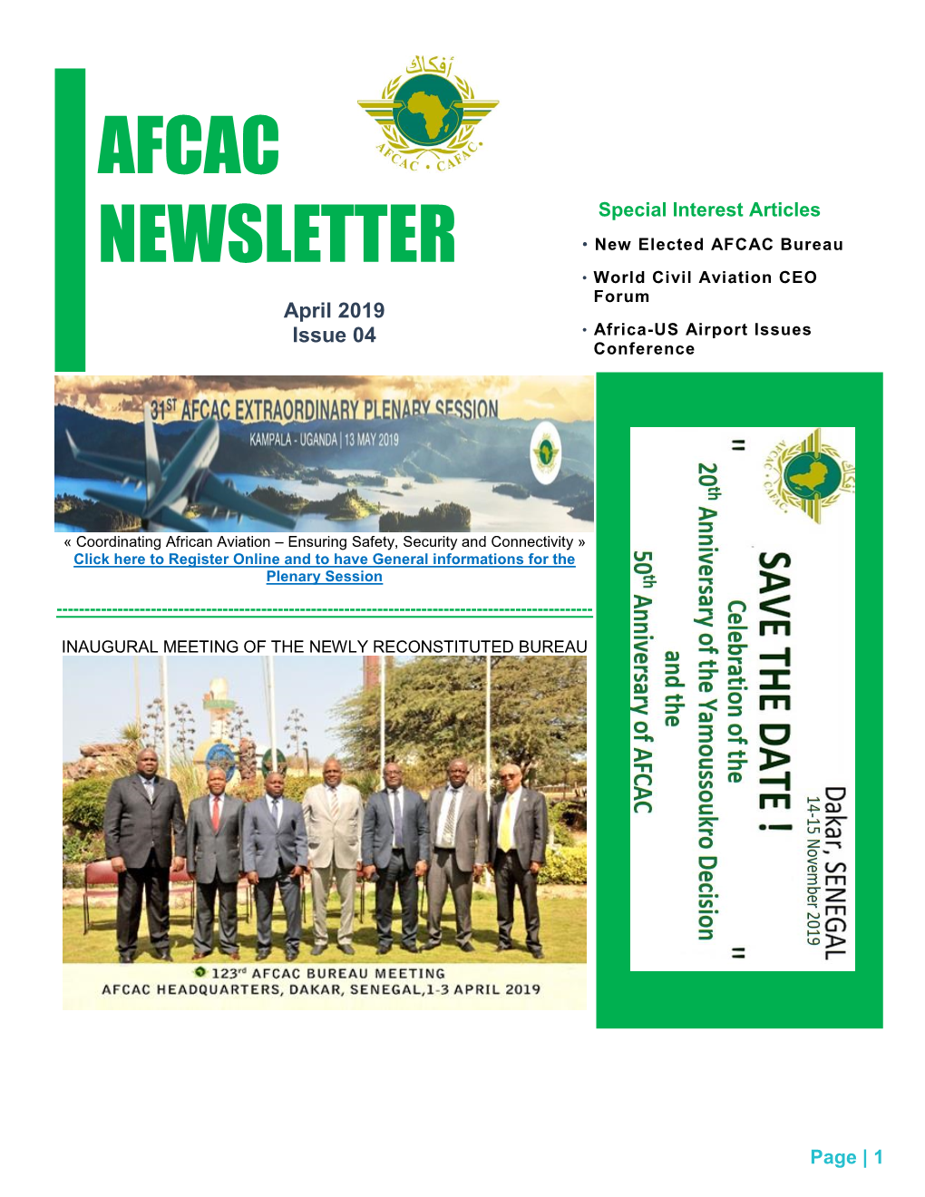 Afcac Newsletter