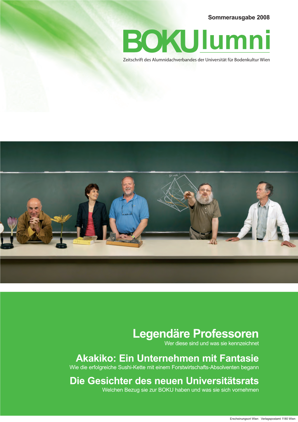 Legendäre Professoren