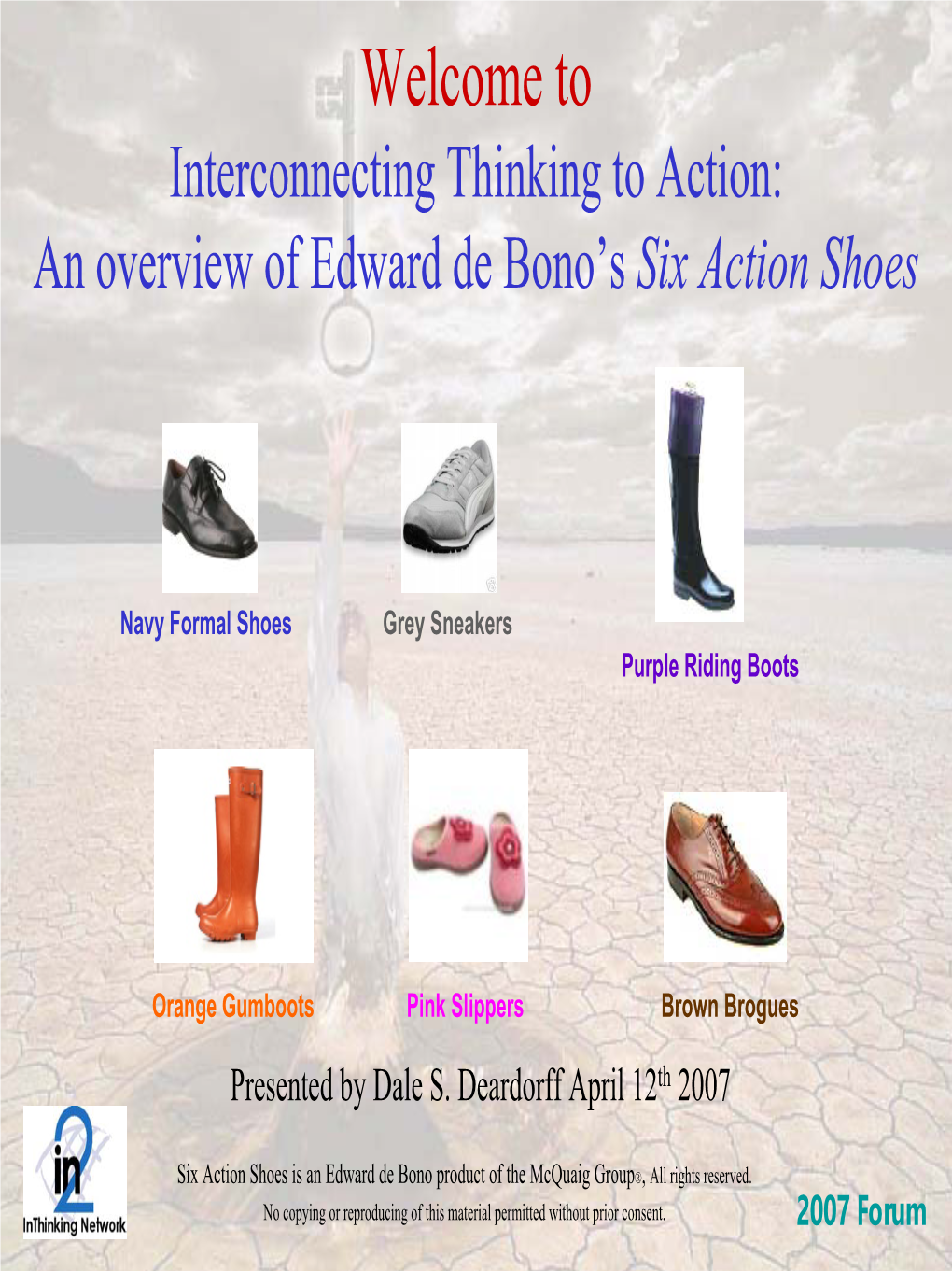 An Overview of Edward De Bono's Six Action Shoes