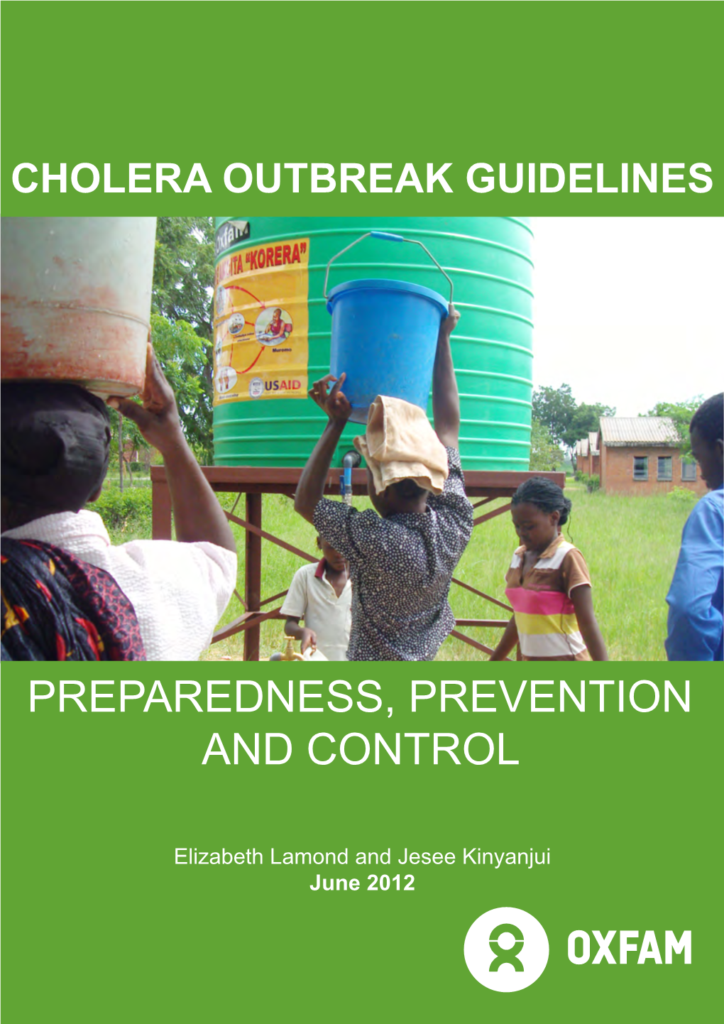 Cholera Outbreak Guidelines: Preparedness, Prevention and Control