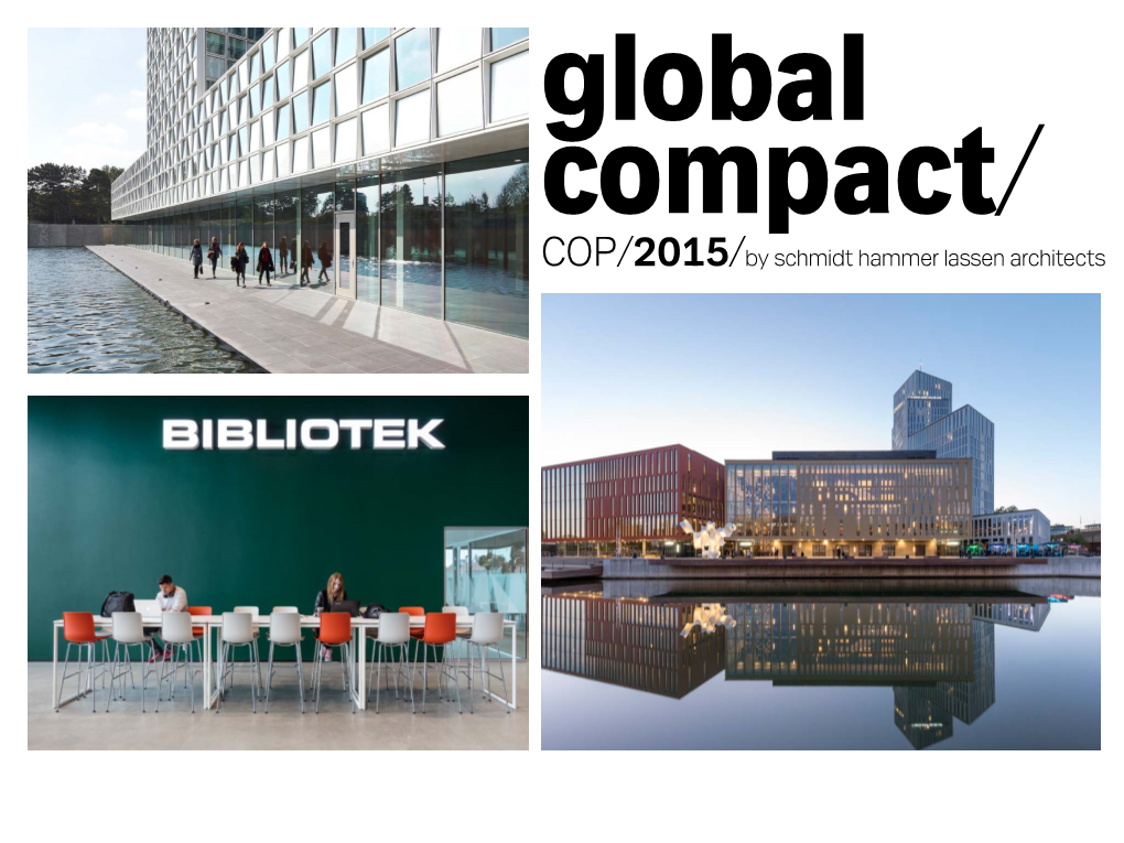 COP/2015/By Schmidt Hammer Lassen Architects Content