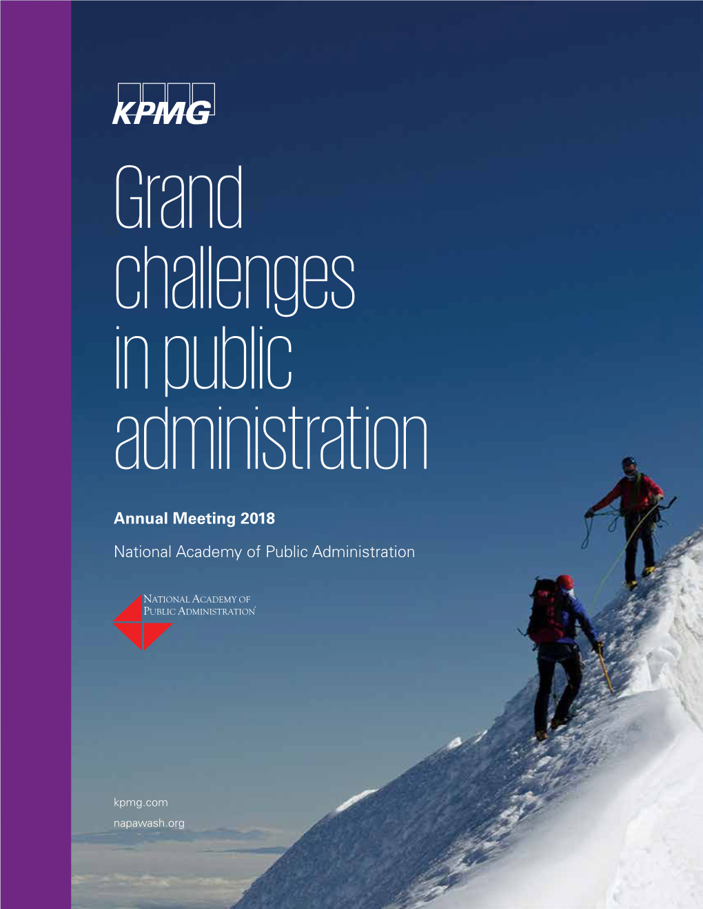 Grand Challenges in Public Administration