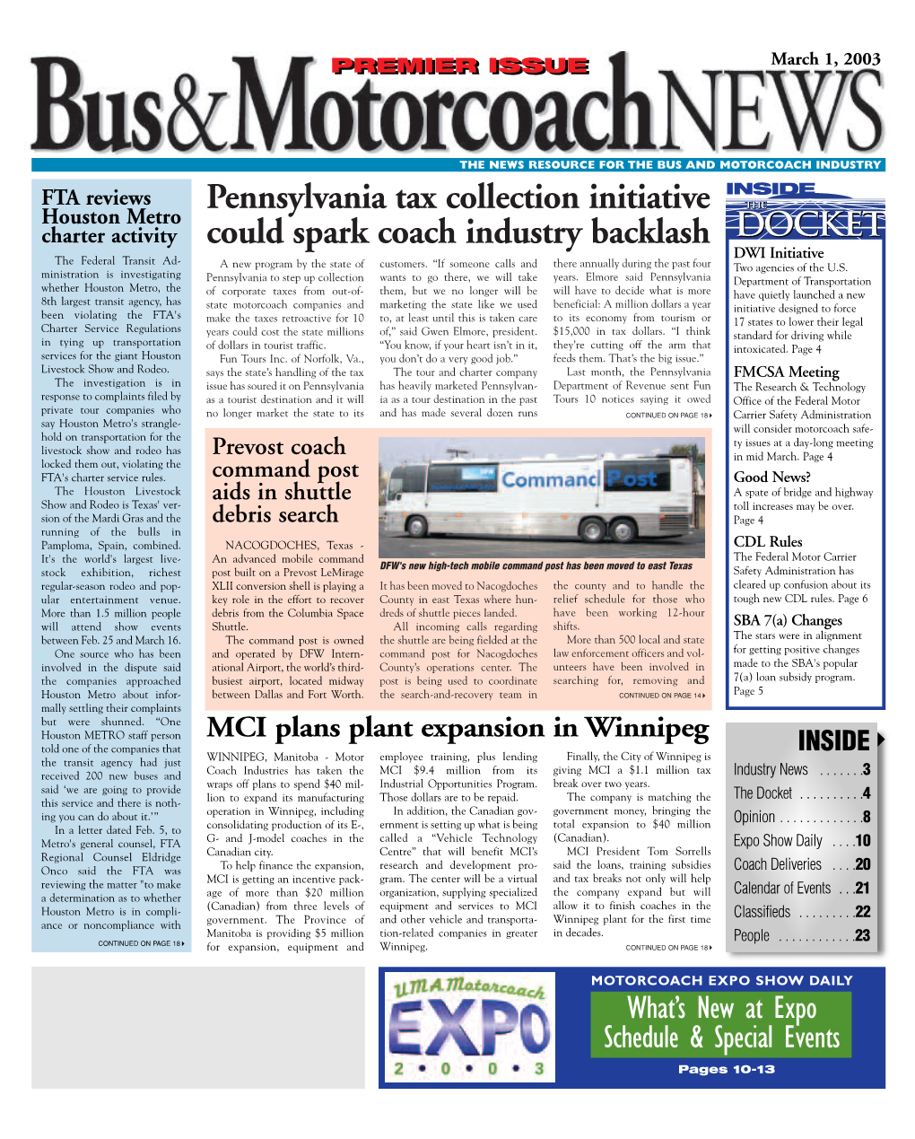 Bus & Motorcoach News