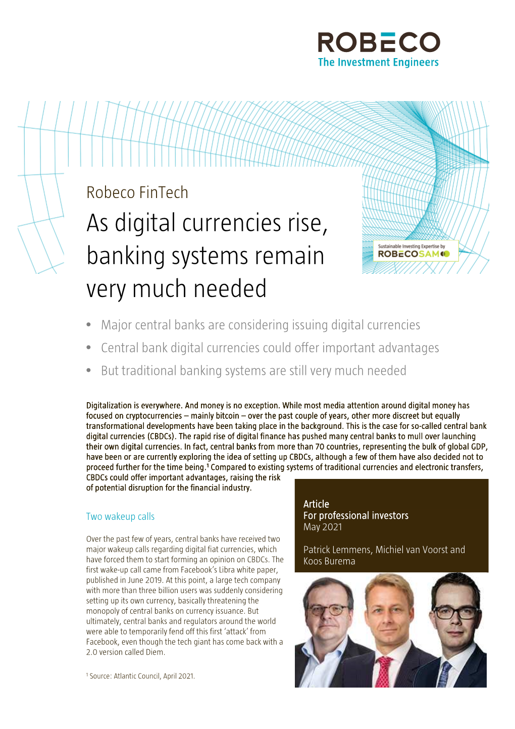 As Digital Currencies Rise, Banking Systems Remain Very Much Needed