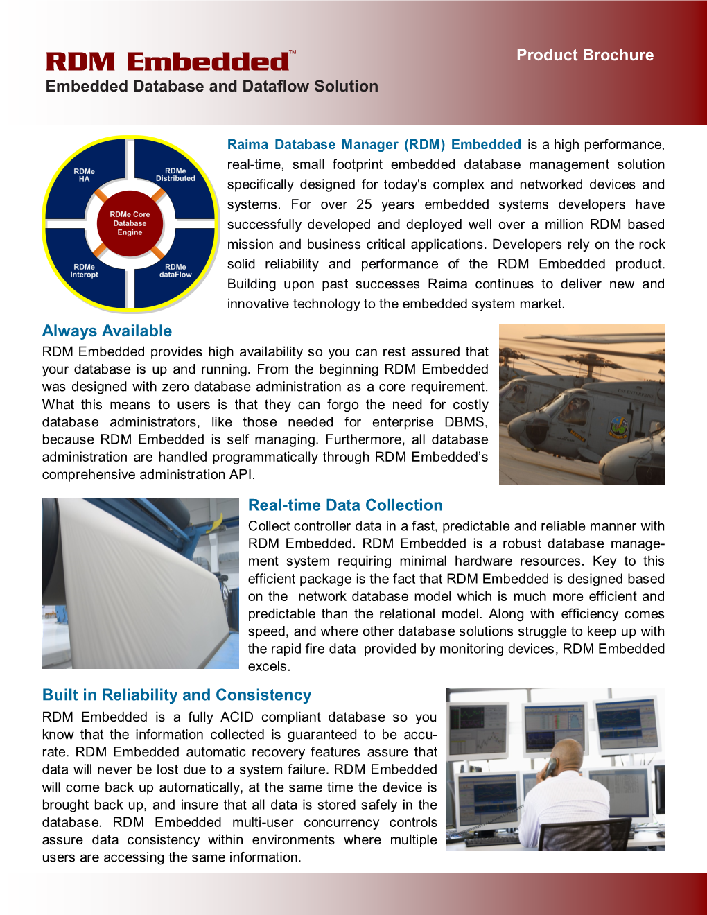 RDM Embedded 10 Brochure