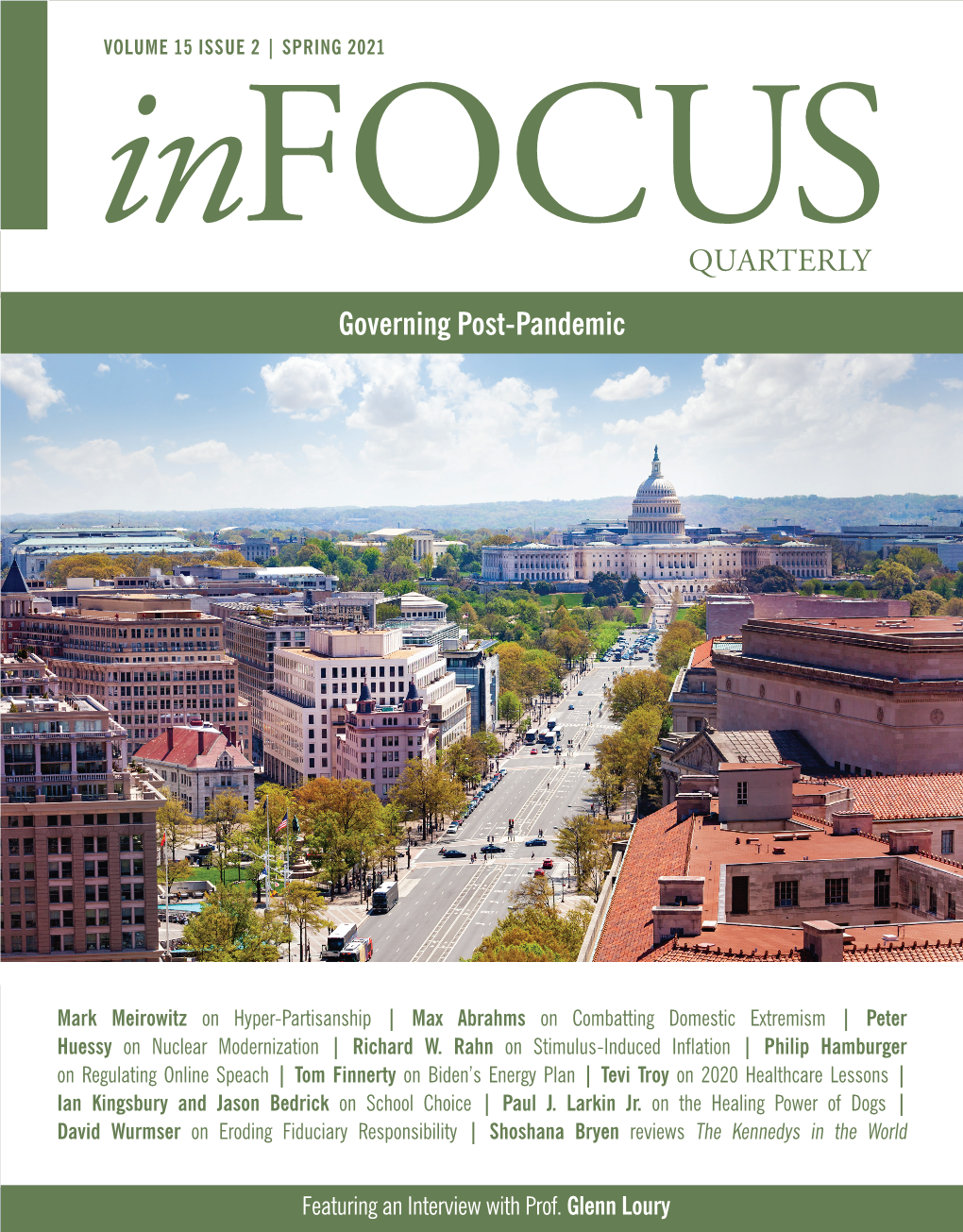 Infocusfocusquarterly Governing Post-Pandemic