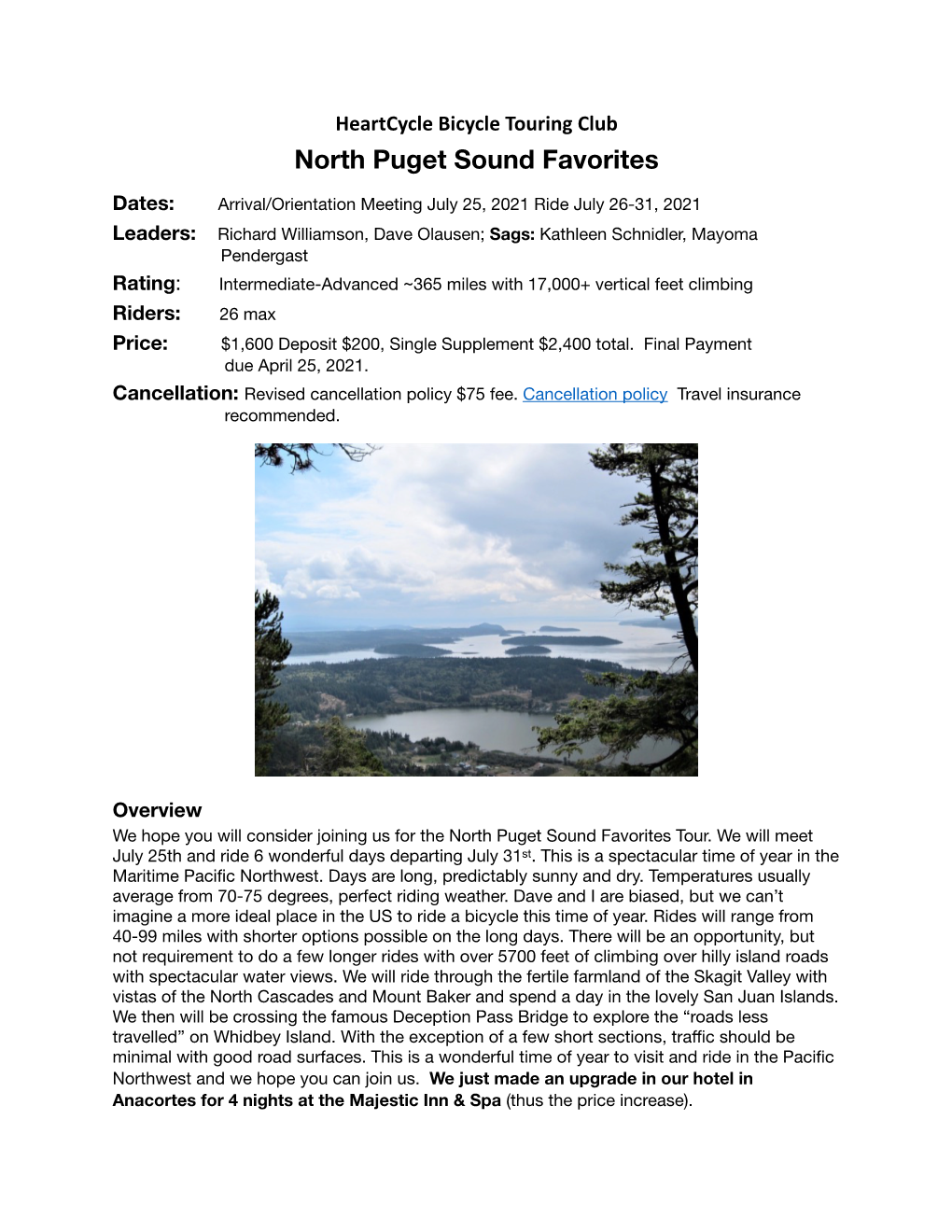 N. Puget Sound Favorites