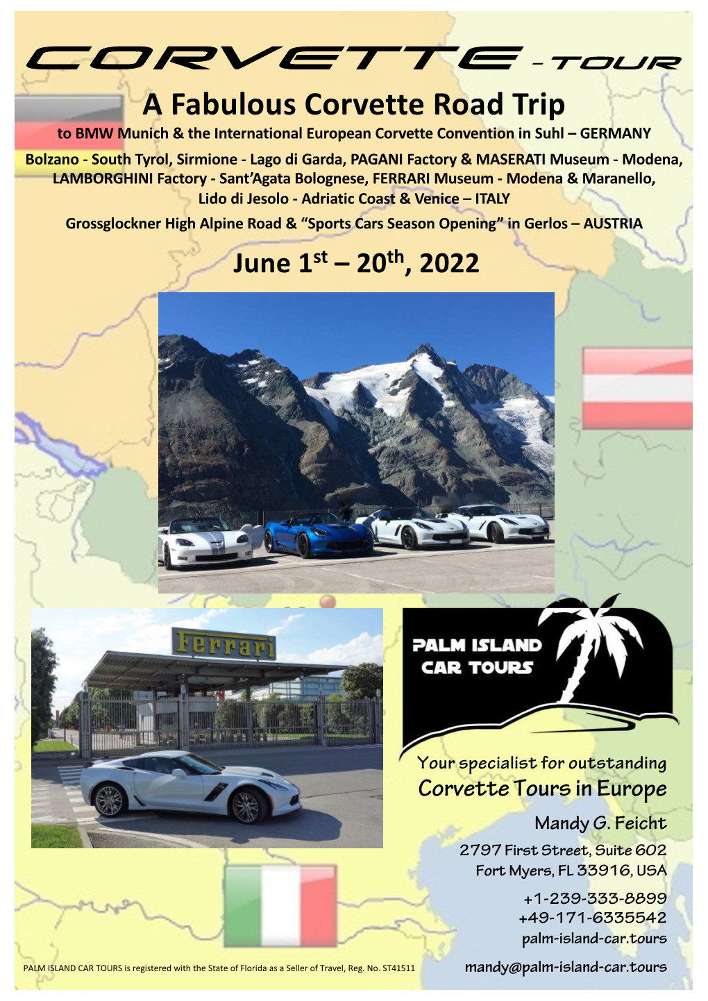Titelblatt Suhl-Italy-Gerlos Tour 2022