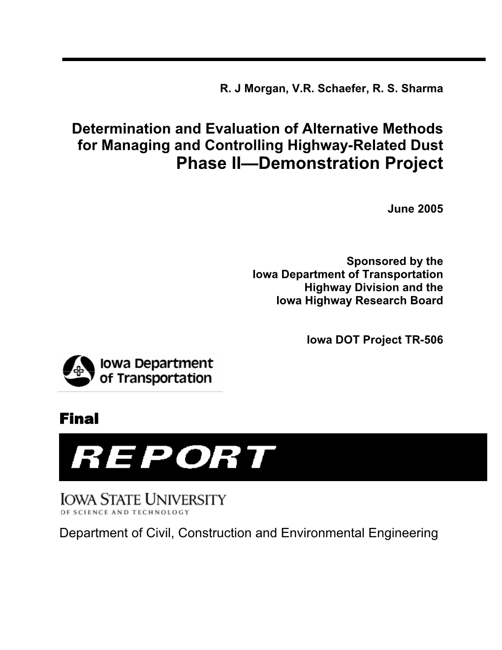 Phase II—Demonstration Project