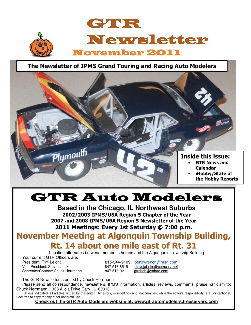 11 2011 GTR News