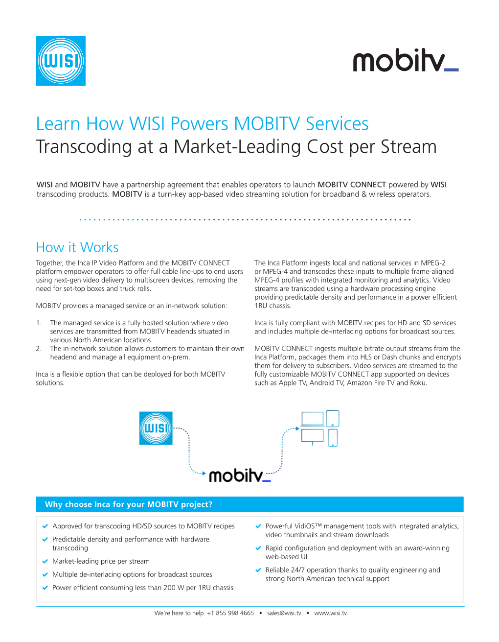 Learn How WISI Powers MOBITV Services Transcoding at a Market-Leading Cost Per Stream