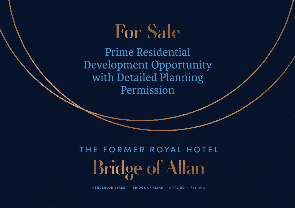 Prime Residential Development Opportunity with Detailed Planning Permission