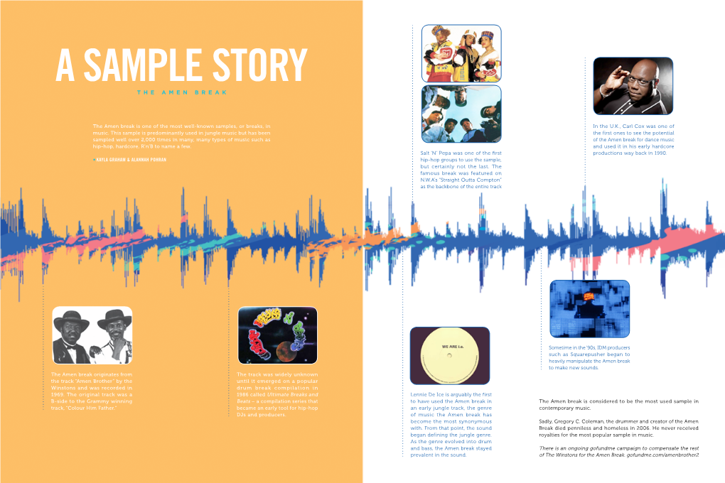 A Sample Story the Amen Break