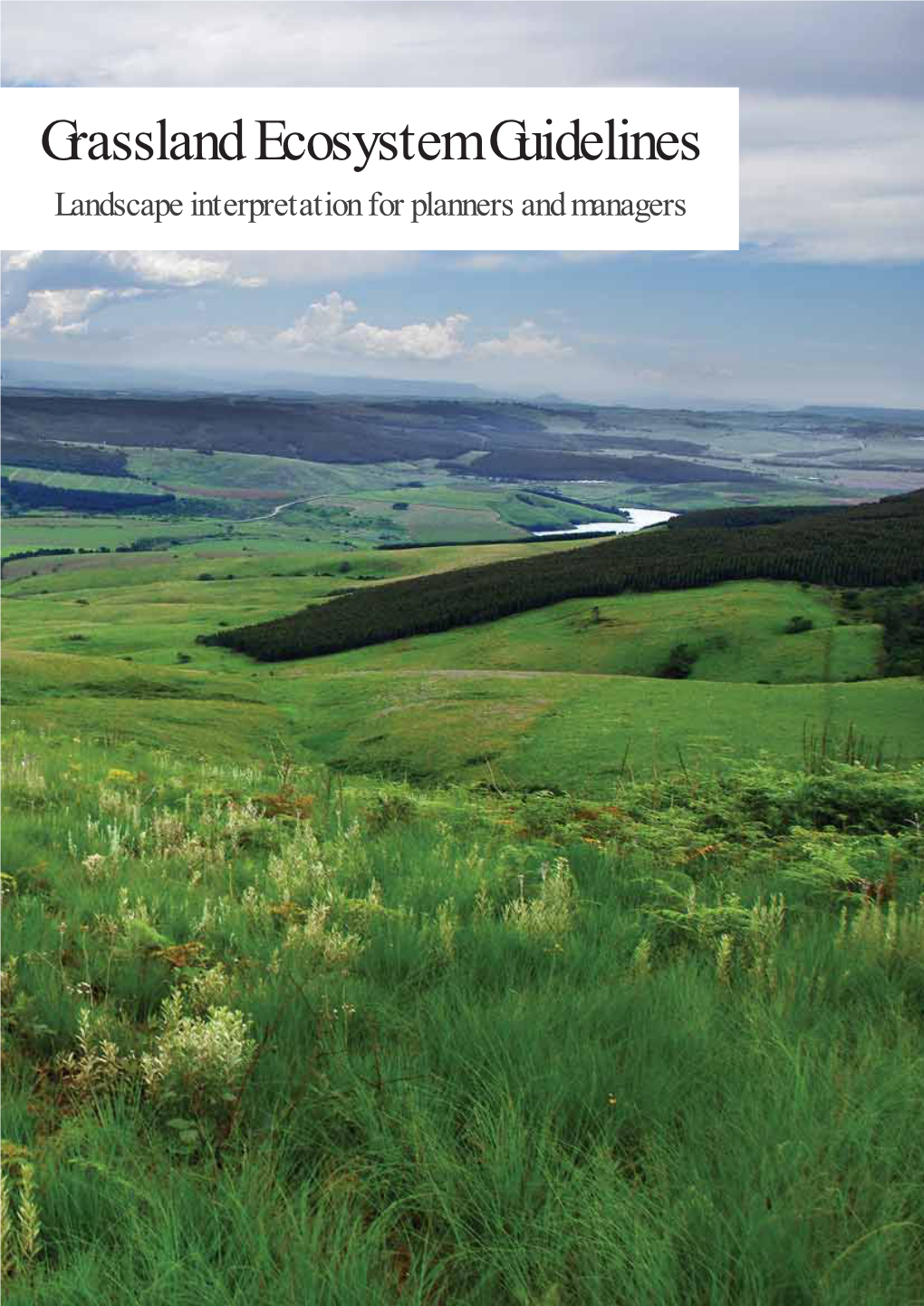 Grassland Ecosystem Guidelines Landscape Interpretation for Planners and Managers Citation: SANBI