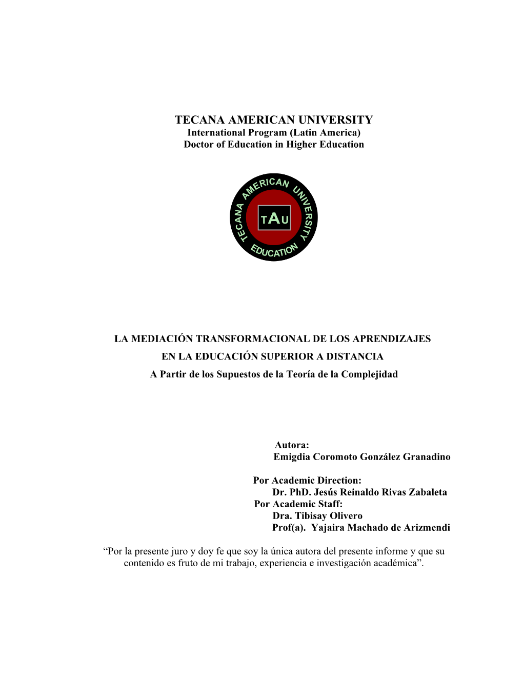 Tecana American University s1