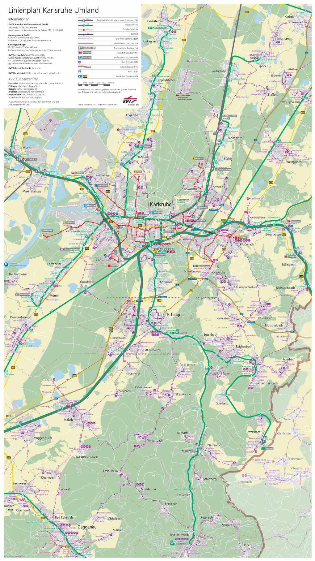 KVV Karlsruher Verkehrsverbund Gmbh S Stadtbahnlinie Waldstr