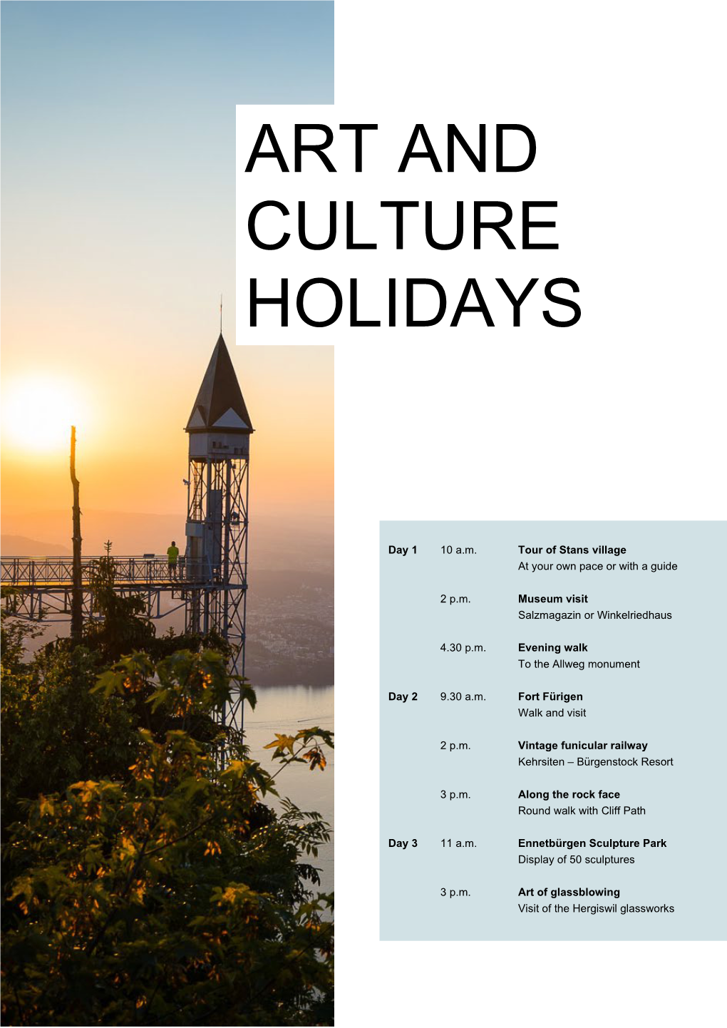 Art and Culture Holidays