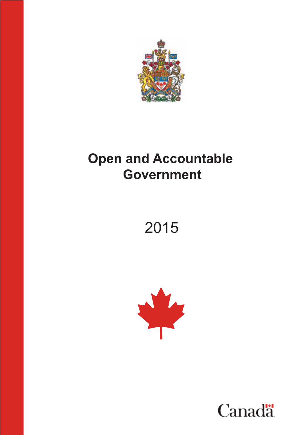 Open and Accountable Government