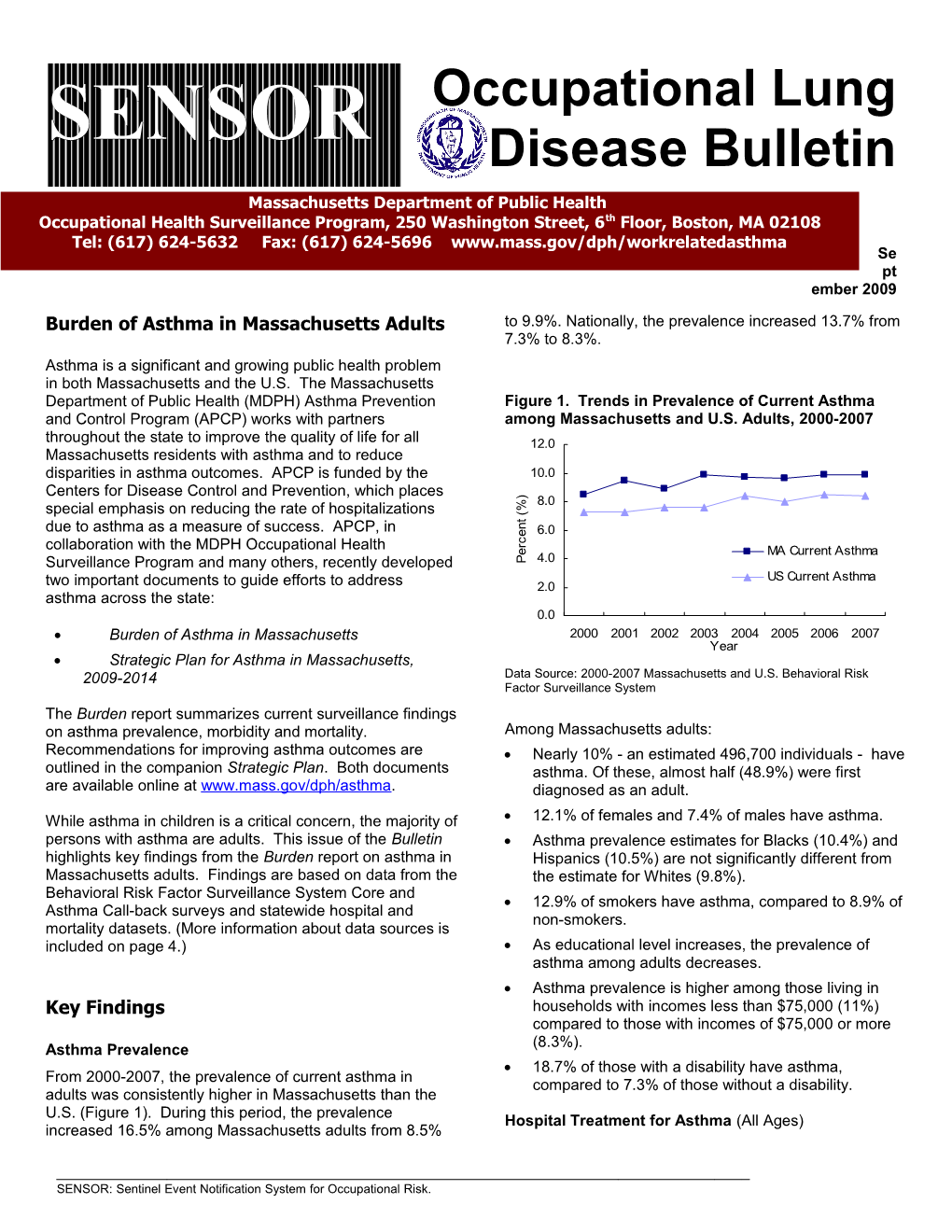 Occupational Lung Disease Bulletin