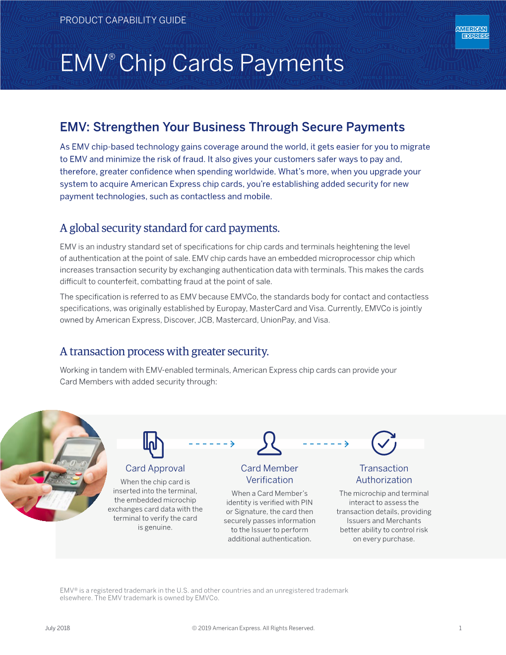 EMV® Chip Cards Payments