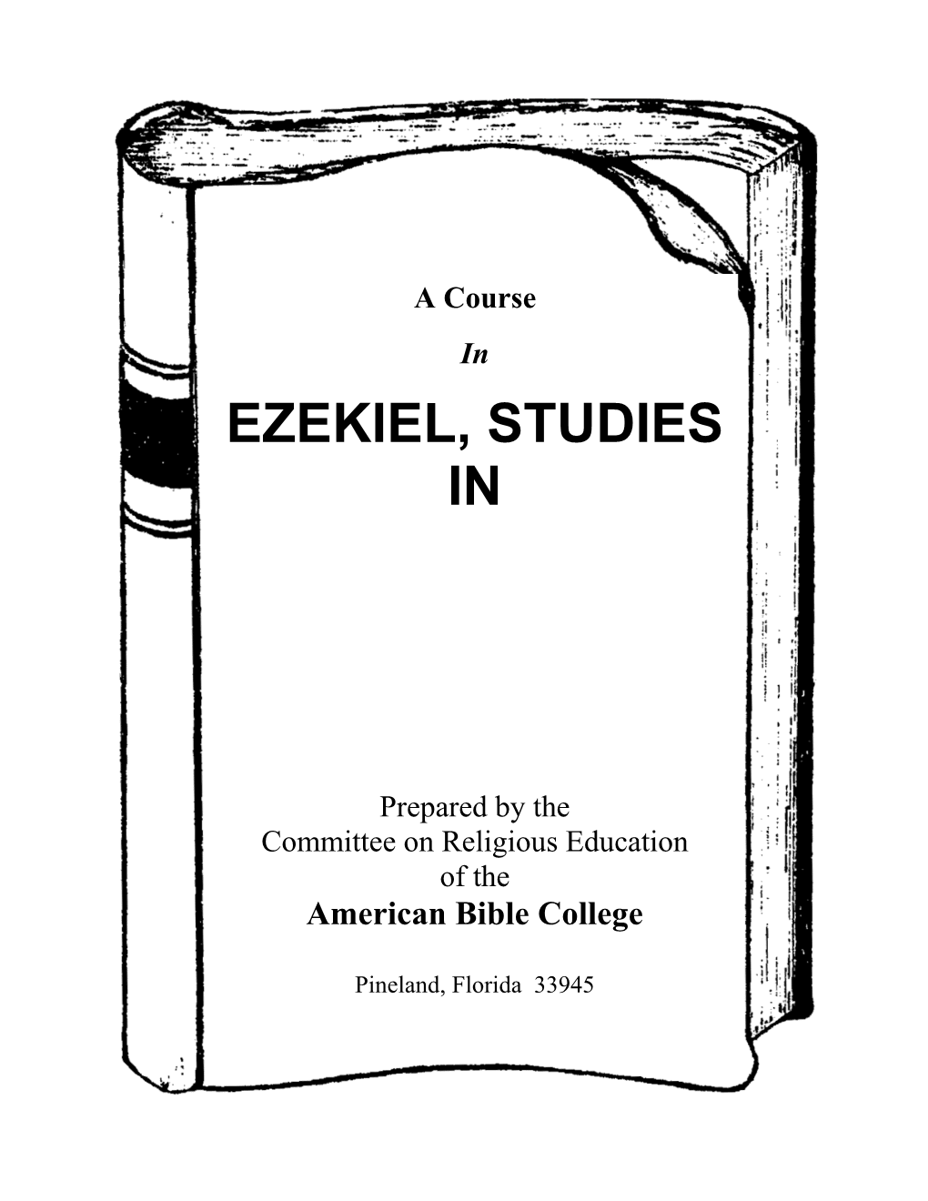 Studies in Ezekiel