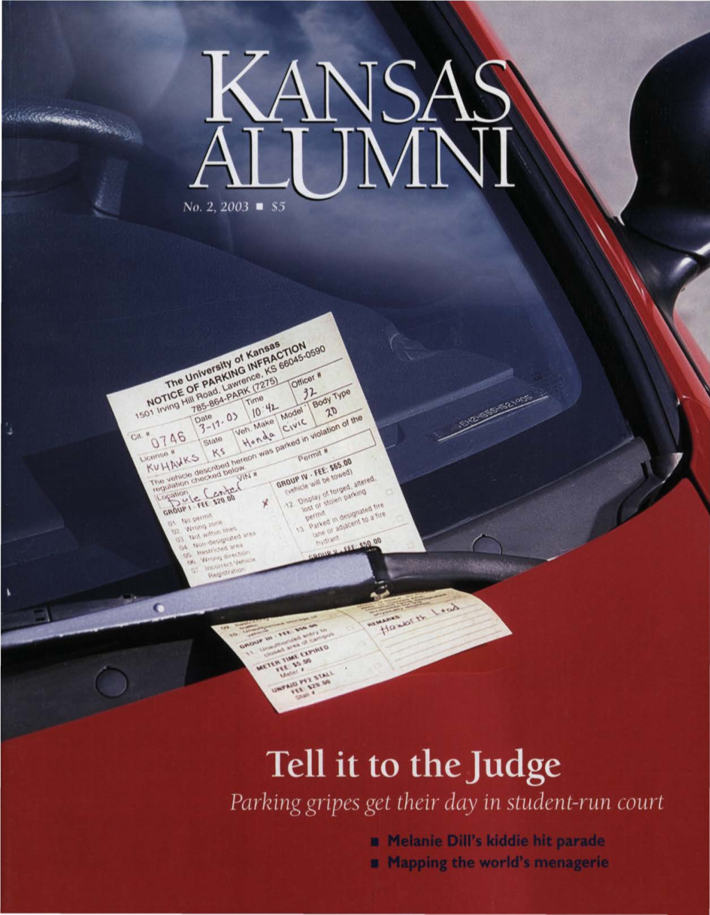 Tell It to the Judge Parking Gripes Get Their Day in Student-Run Court