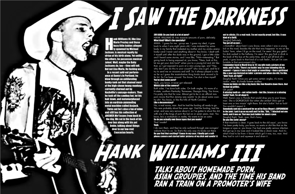 Hank Williams III, Like Lisa