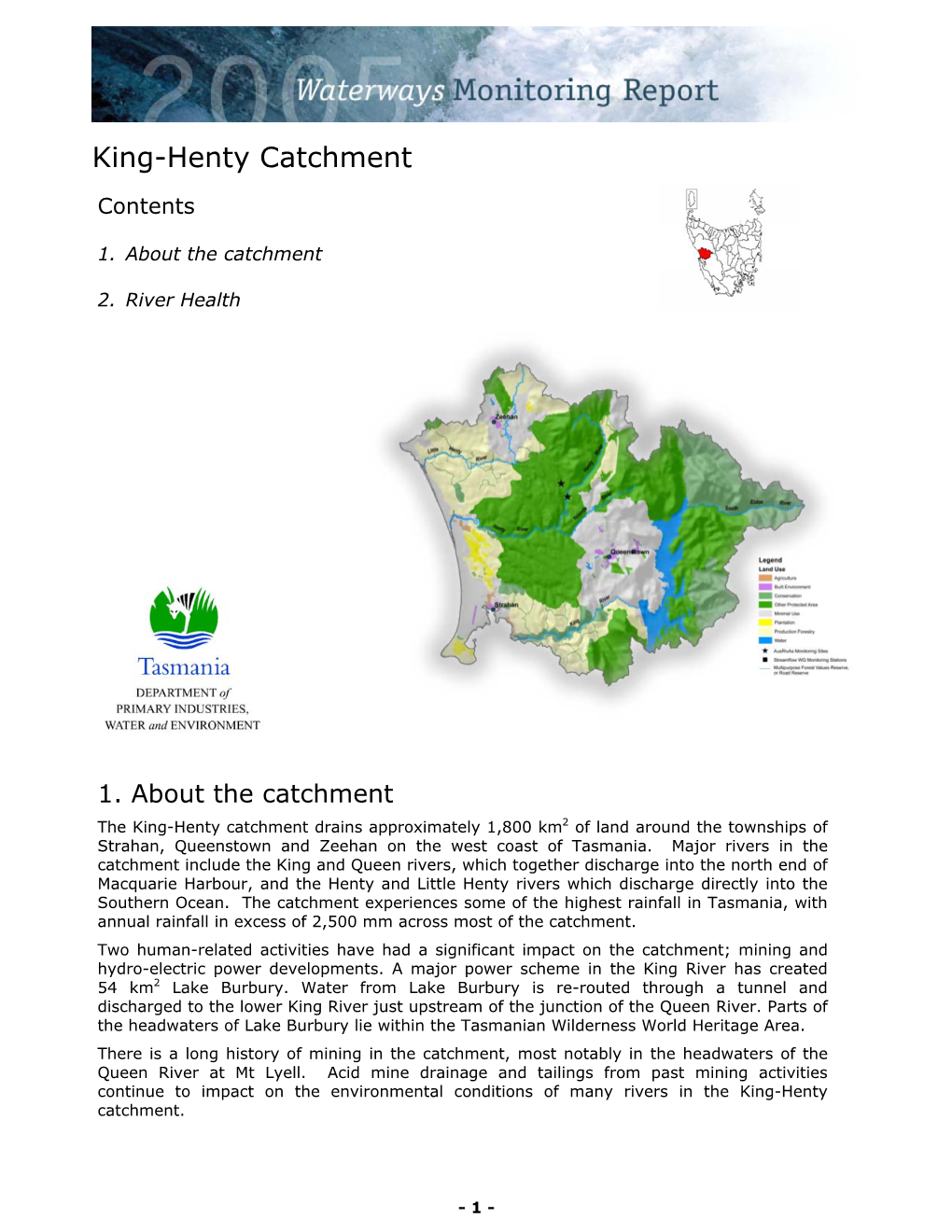 King-Henty Catchment