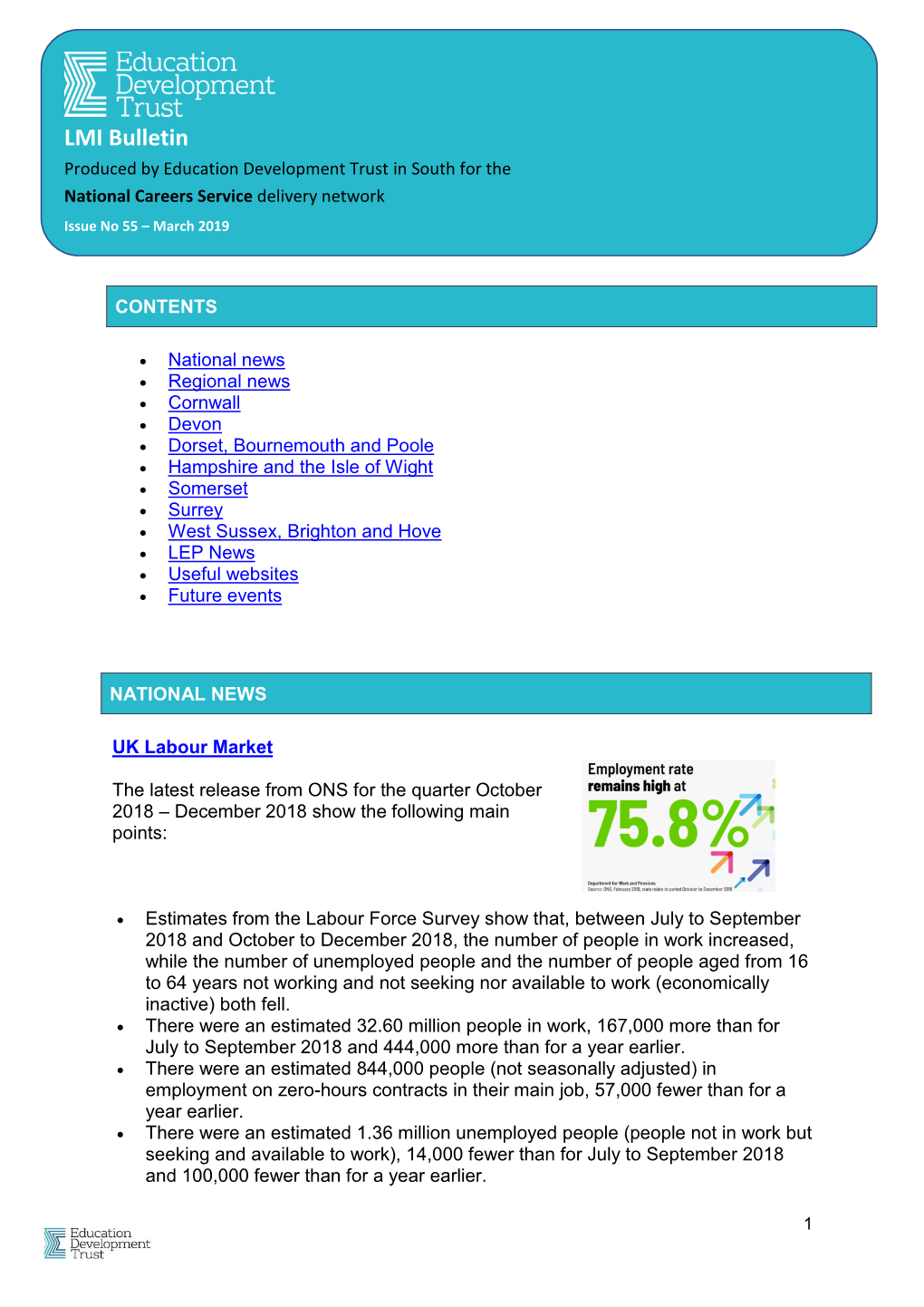 LMI Bulletin