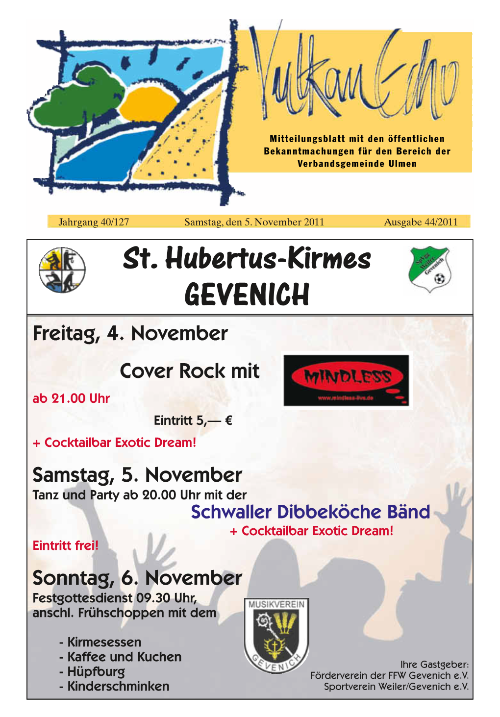 St. Hubertus-Kirmes GEVENICH Freitag, 4