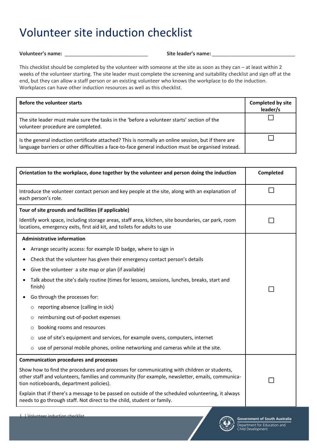 Agenda Template, OEEC