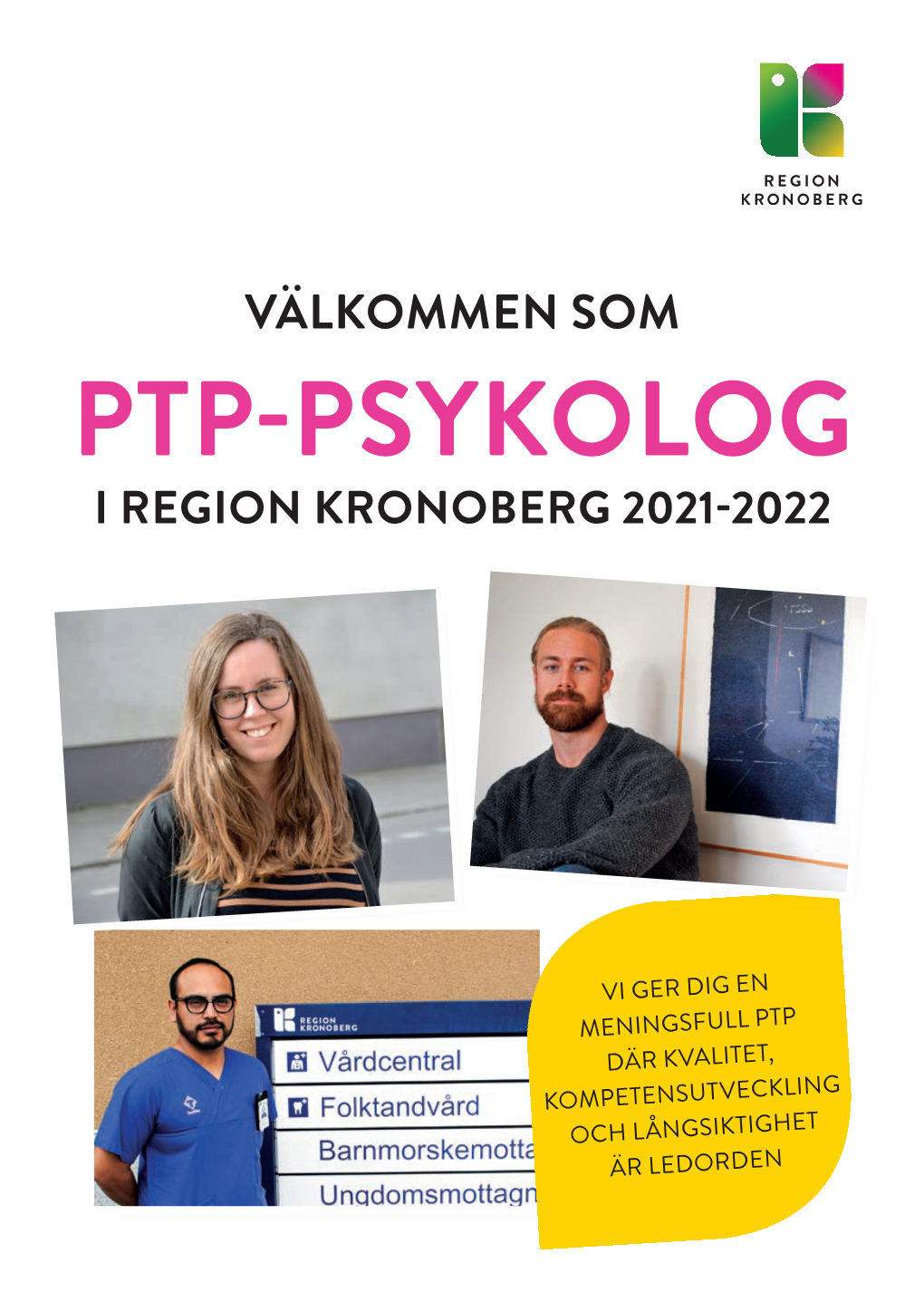 Ptp-Psykolog I Region Kronoberg 2021-2022