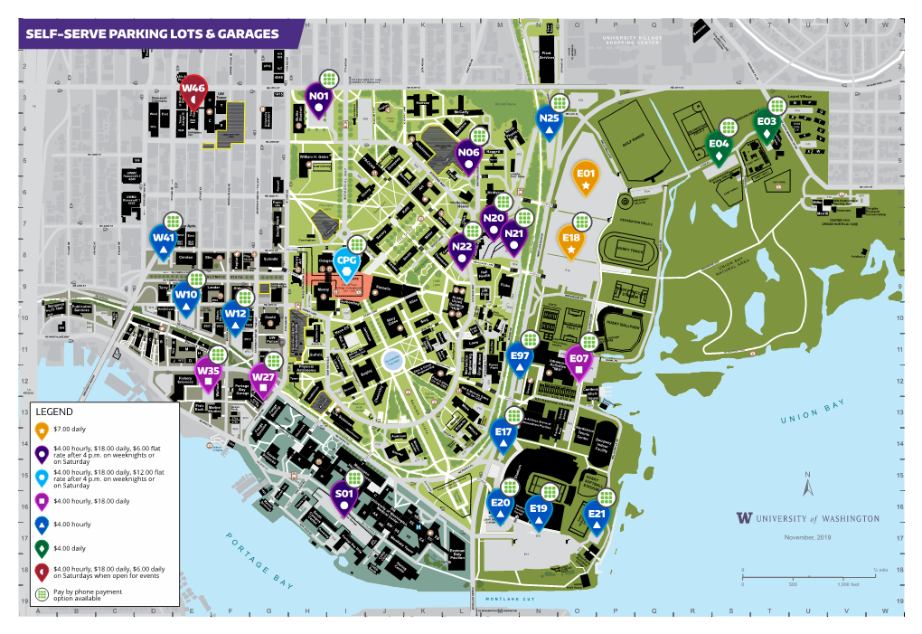 Self-Serve Parking Lots & Garages