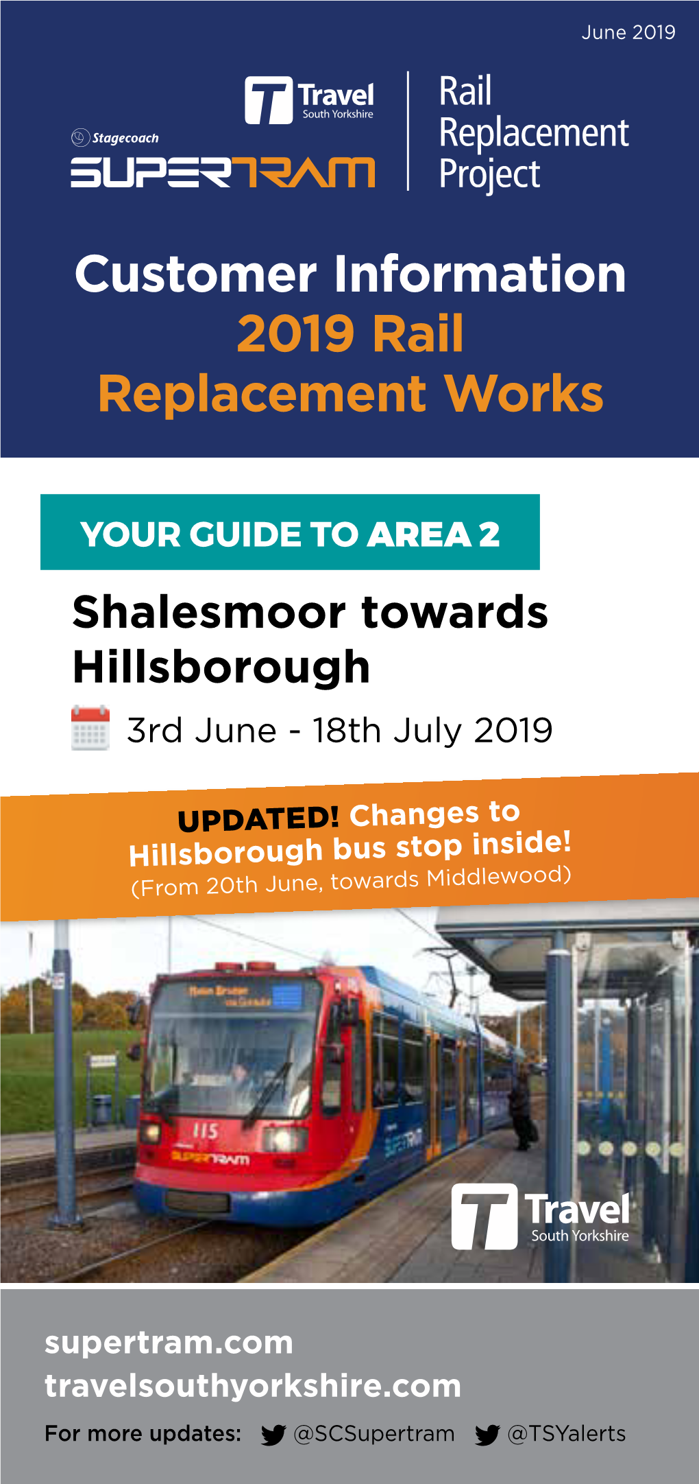 Customer Information 2019 Rail Replacement Works