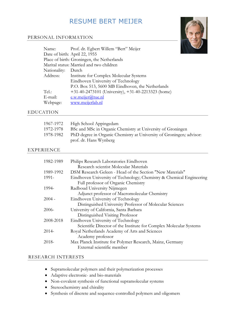 Elegant Resume