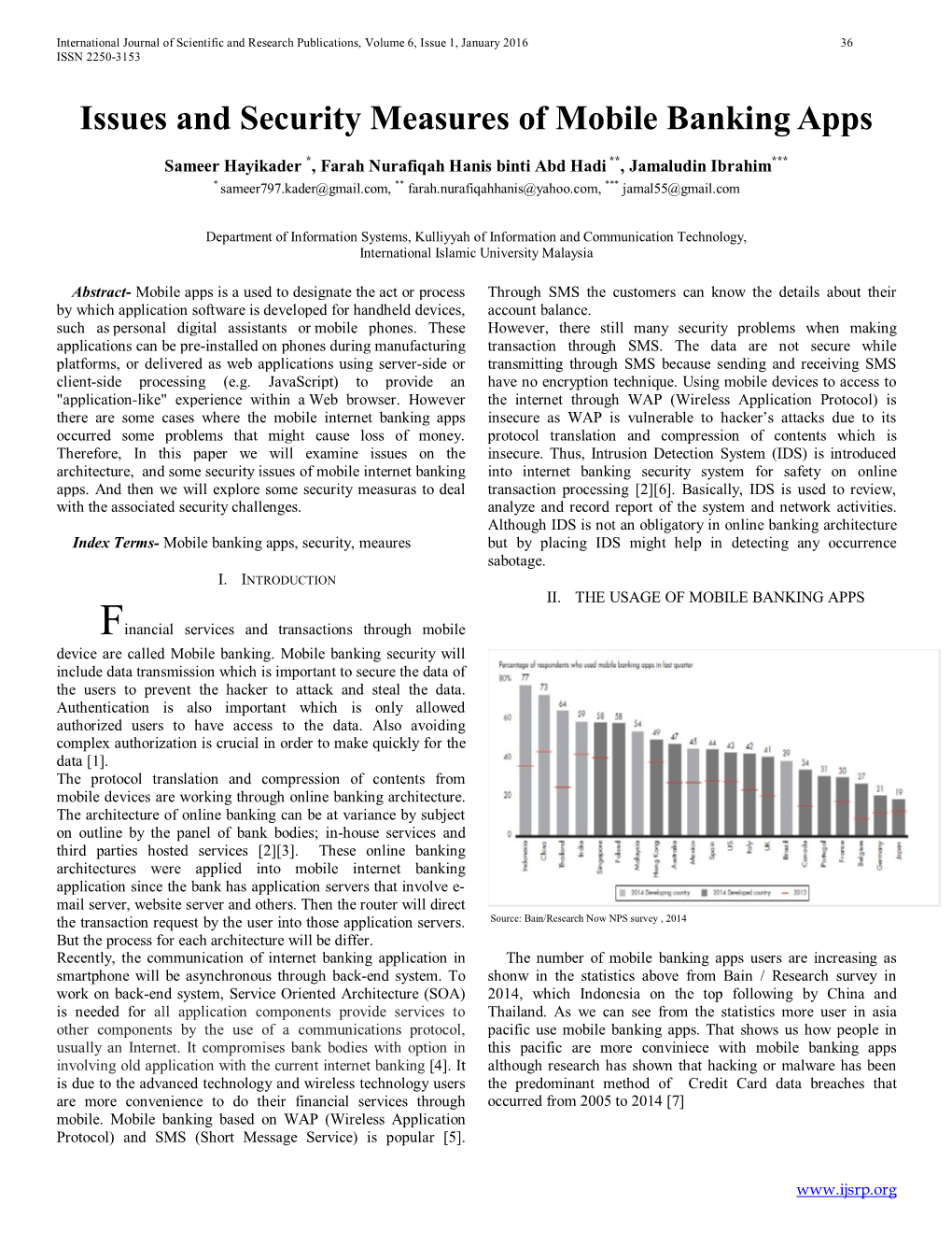 Issues and Security Measures of Mobile Banking Apps