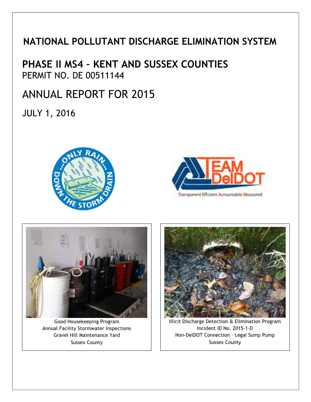 Annual Report for 2015