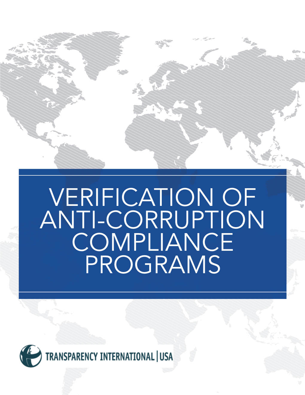 Verification of Anti-Corruption Compliance Programs
