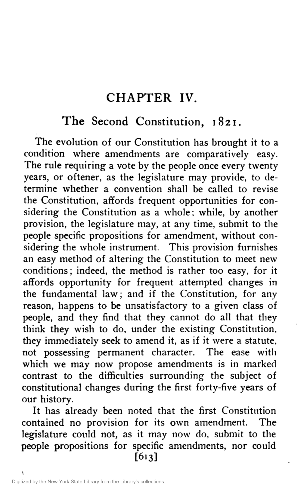 CHAPTER IV. the Second Constitution, 1821