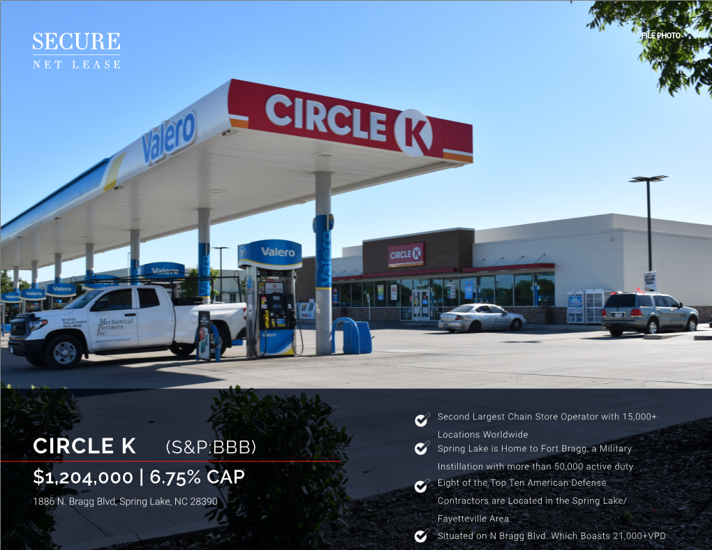 Circle K Is a Highly Sought After Net Lease C-Store Tenant