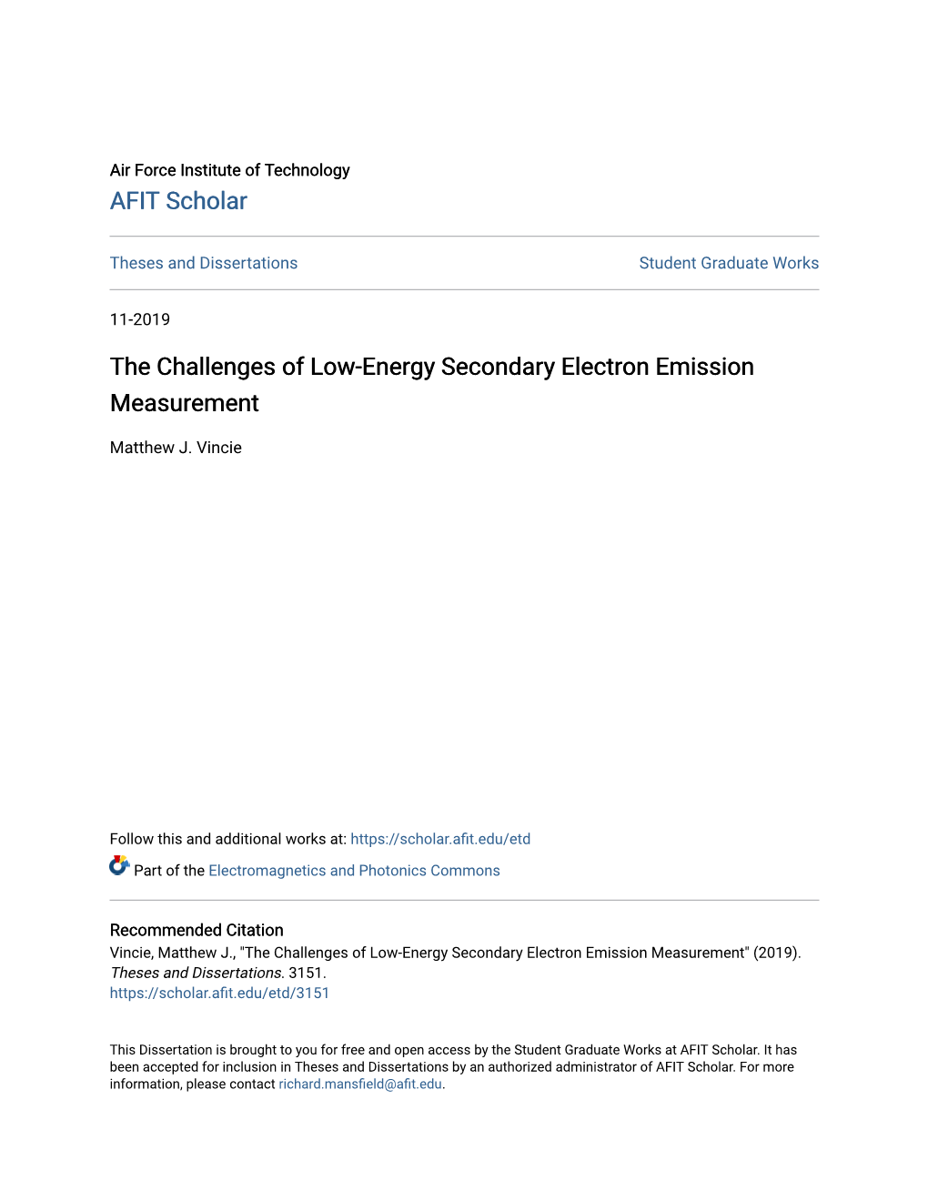 The Challenges of Low-Energy Secondary Electron Emission Measurement