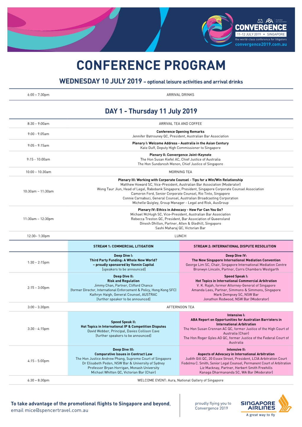 Conference Program