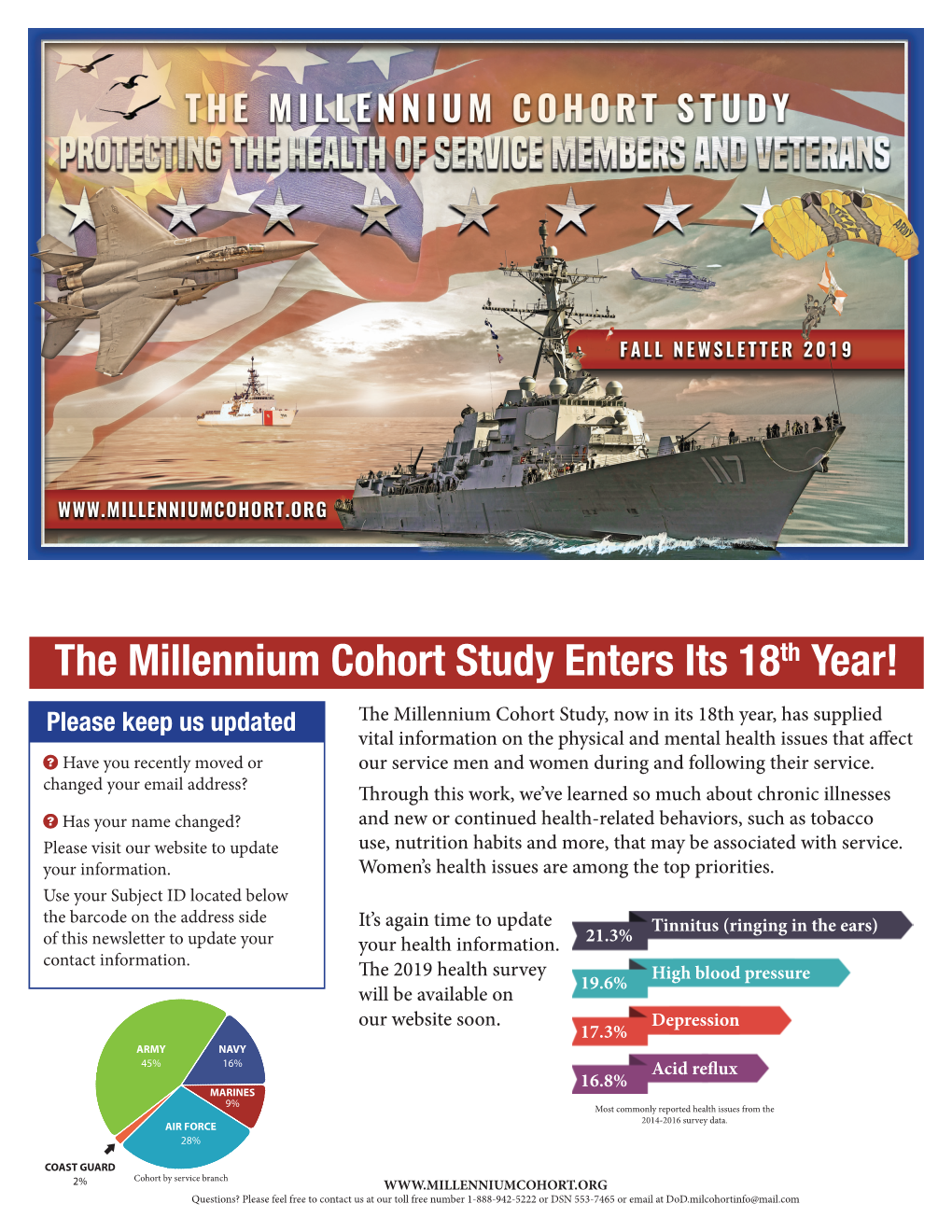 The Millennium Cohort Study Enters Its 18Th Year!