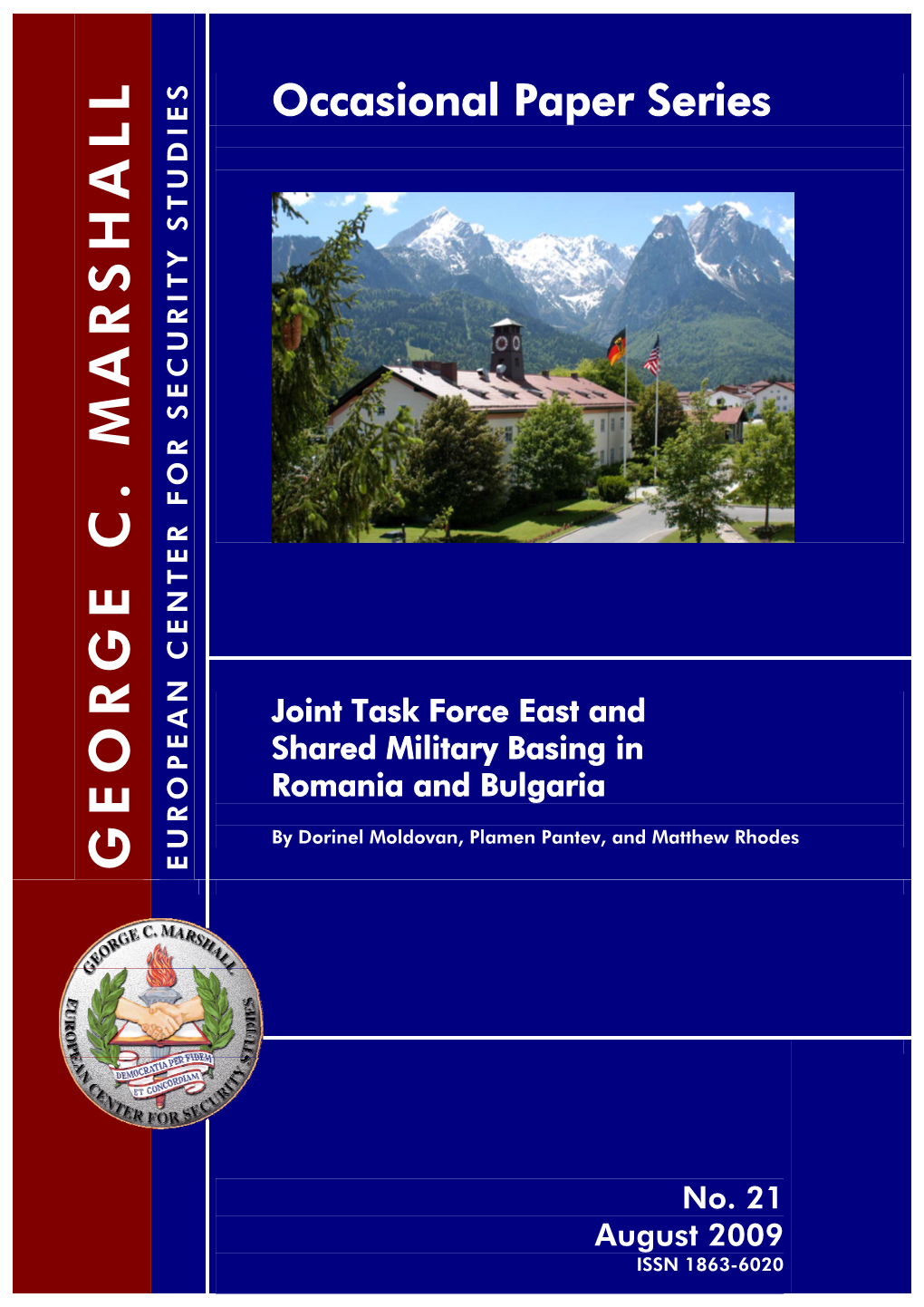 Joint Task Force East and Shared Military Basing in Romania and Bulgaria