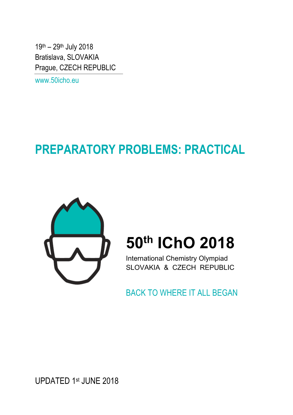 Practical Preparatory Problem Icho 2018